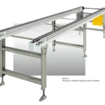 Aluminum Frame Accumulation Chain Conveyor BCK
